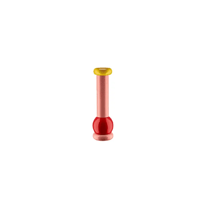 Alessi Twergi MP0210 2 pepermolen hout roze