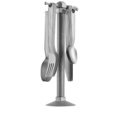 Alessi VA02 SET Conversational Objects bestekset met houder