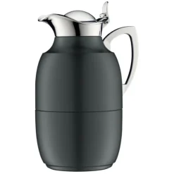 Alfi Juwel thermoskan 1 liter rvs mat zwart