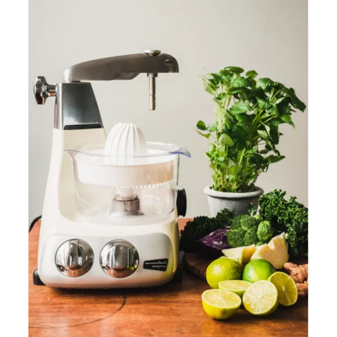 Ankarsrum Assistent Original citruspers kunststof wit 2-delig