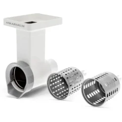 Ankarsrum Assistent Original groenteschaaf en -rasp rvs wit 6-delig