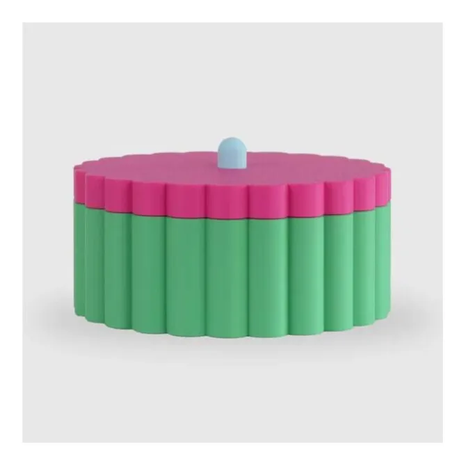 Anna Roos koektrommel Felgroen Fuchsia