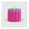 Anna Roos snoeptrommel L Fuchsia Paars