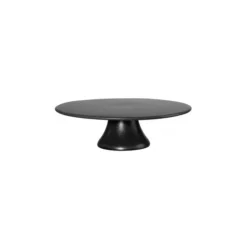 ASA Selection Grande taartplateau ø 29 cm porselein zwart
