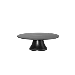 ASA Selection Grande taartplateau ø 22,5 cm porselein zwart