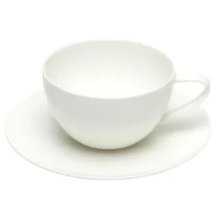 ASA Selection à Table café au lait kop en schotel 350 ml porselein wit