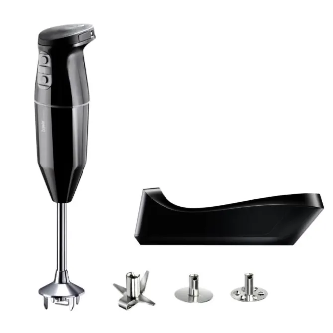 Bamix Cordless Plus draadloze staafmixer 34 cm zwart