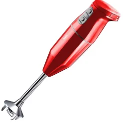 Bamix Cordless Plus draadloze staafmixer 34 cm rood
