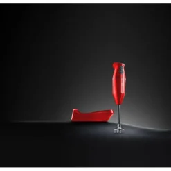 Bamix Cordless Plus draadloze staafmixer 34 cm rood