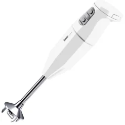Bamix Cordless Plus draadloze staafmixer 34 cm wit