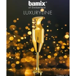 Bamix Luxury Line The Queen 200 W 24-karaats goud