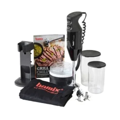 Bamix M200 BBQ-box Grill & Chill staafmixer 34 cm zwart