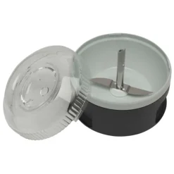 Bamix processor ø 12 cm kunststof zwart
