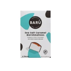 Baru Dark chocolate seasalt caramel marshmallows 120 gram