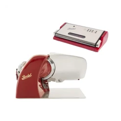 Berkel Home Line Plus 200 snijmachine rood + vacuümmachine