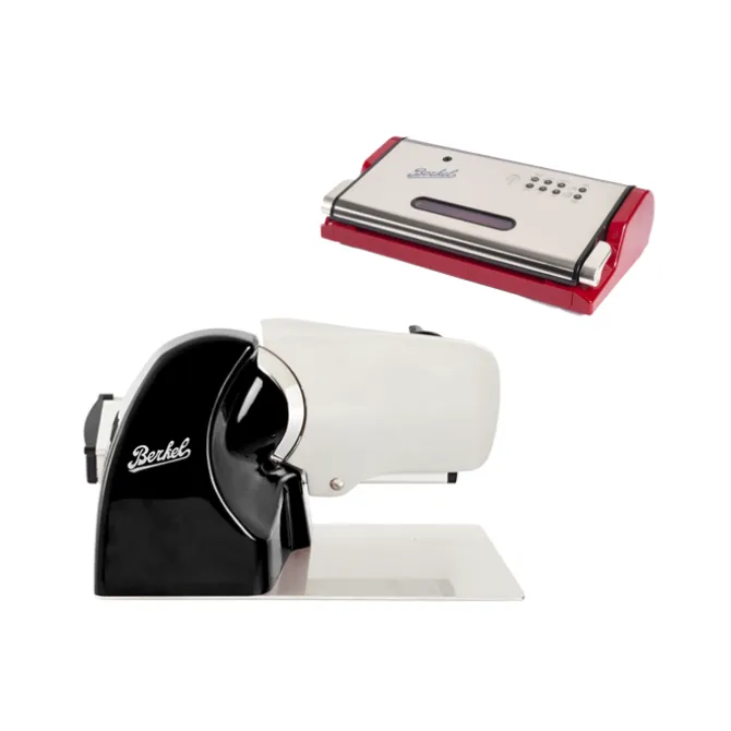 Berkel Home Line Plus 200 snijmachine zwart + vacuümmachine