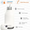 Bestie Panda drinkfles 470 ml rvs