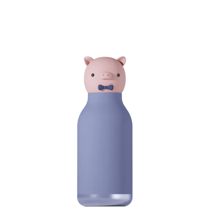 Bestie Piggy drinkfles 470 ml rvs