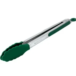 Big Green Egg barbecuetang 40 cm silicone groen