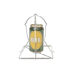 Big Green Egg Beer Can Chicken Sitter opvouwbaar rvs