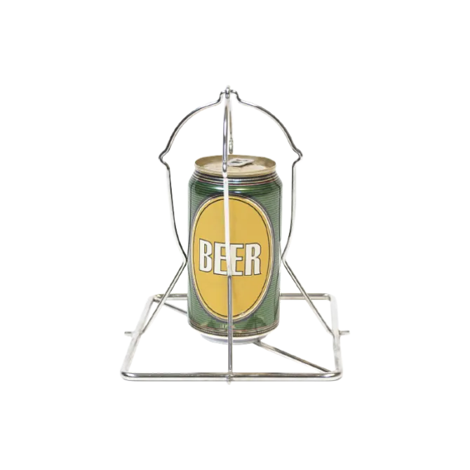 Big Green Egg Beer Can Chicken Sitter opvouwbaar rvs