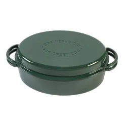 Big Green Egg Dutch Oven ovaal ø 35 cm gietijzer groen