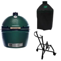 Big Green Egg Extra Extra Large ø 74,3 cm keramiek groen met IntEGGrated Nest, Handler en hoes