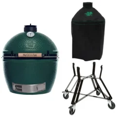 Big Green Egg Extra Large barbecue ø 67,5 cm keramiek groen met onderstel en hoes