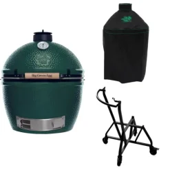 Big Green Egg Extra Large barbecue ø 67,5 cm keramiek groen met IntEGGrated Nest, Handler en hoes