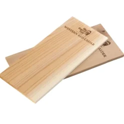 Big Green Egg grillplank 28 x 12,5 cm cederhout 2 stuks