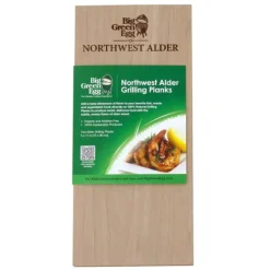 Big Green Egg grillplank 28 x 12,5 cm elzenhout 2 stuks