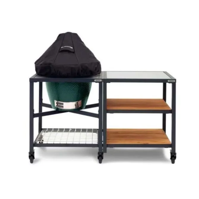 Big Green Egg hoes voor Large en Extra Large deksel vinyl zwart