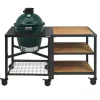 Big Green Egg Modular Outdoor Workspace compleet systeem Wood-Wood-Wood incl. Medium barbecue