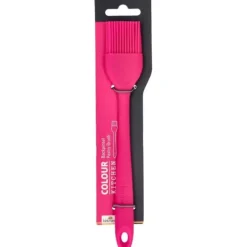 Birkmann bakkwast 21 cm silicone knalroze