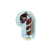 Birkmann Kerst Candy Cane uitsteekvorm 7 cm rvs