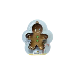 Birkmann Kerst Gingerman uitsteekvorm 6,2 cm rvs
