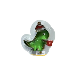 Birkmann Kerst Kerst dinosaurus uitsteekvorm 6 cm rvs