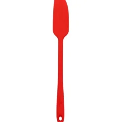 Birkmann korte smalle pannenlikker 27,5 cm silicone kersrood