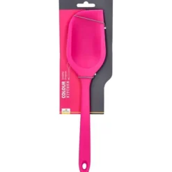 Birkmann Magic Spoon brede lepel 29,5 cm silicone knalroze