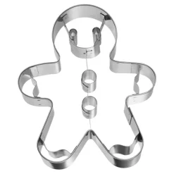 Birkmann uitsteekvorm gingerbreadman 12 cm rvs