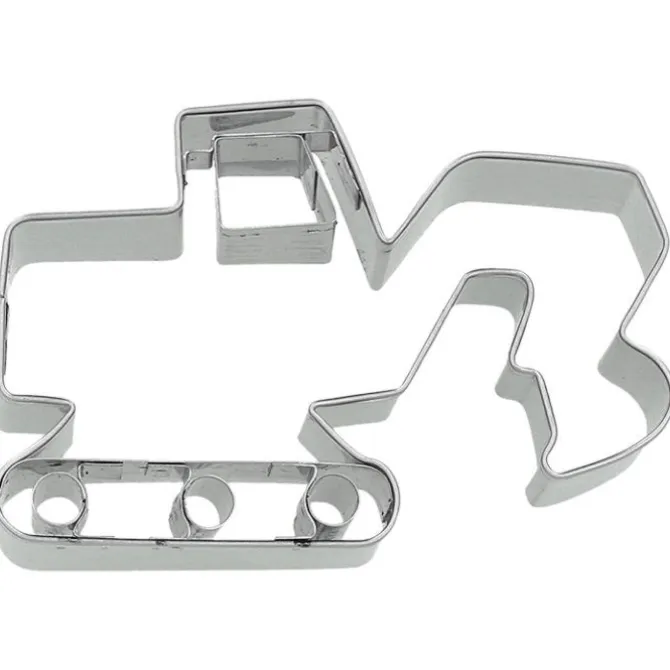Birkmann uitsteekvorm graafmachine 8,5 cm rvs