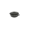 BK Fortalit braadpan ø 36 cm plaatstaal zwart