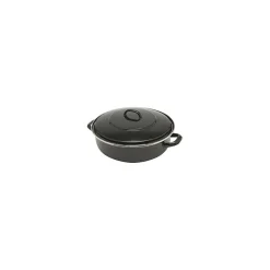 BK Fortalit braadpan ø 36 cm plaatstaal zwart