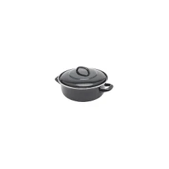 BK Fortalit braadpan ø 26 cm plaatstaal zwart