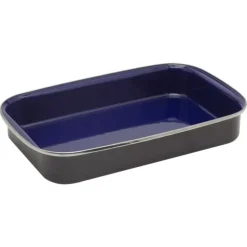 BK Fortalit braadslede 40 x 24 cm plaatstaal zwart