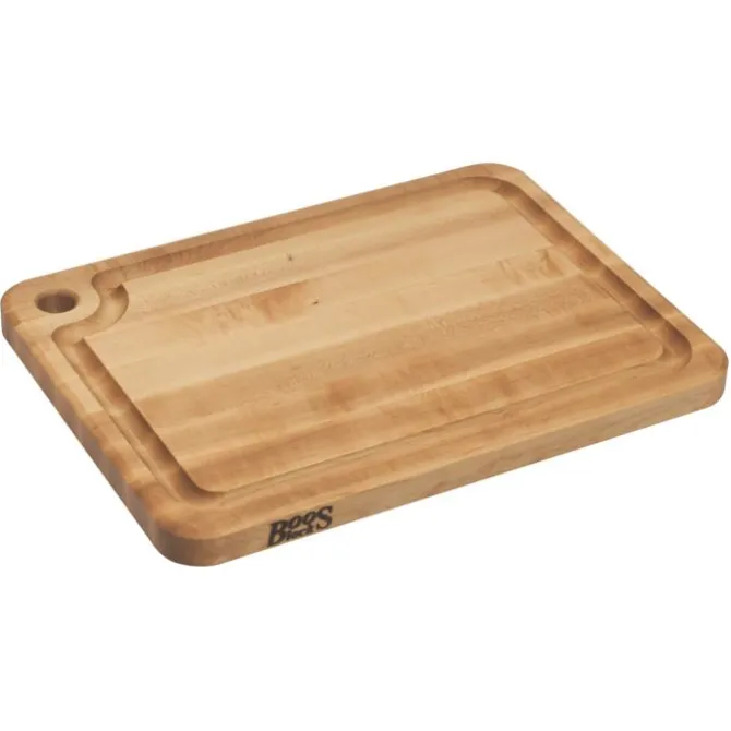 Boos Blocks Prestige snijplank met sapgeul 51 x 38 x 3,5 cm esdoornhout