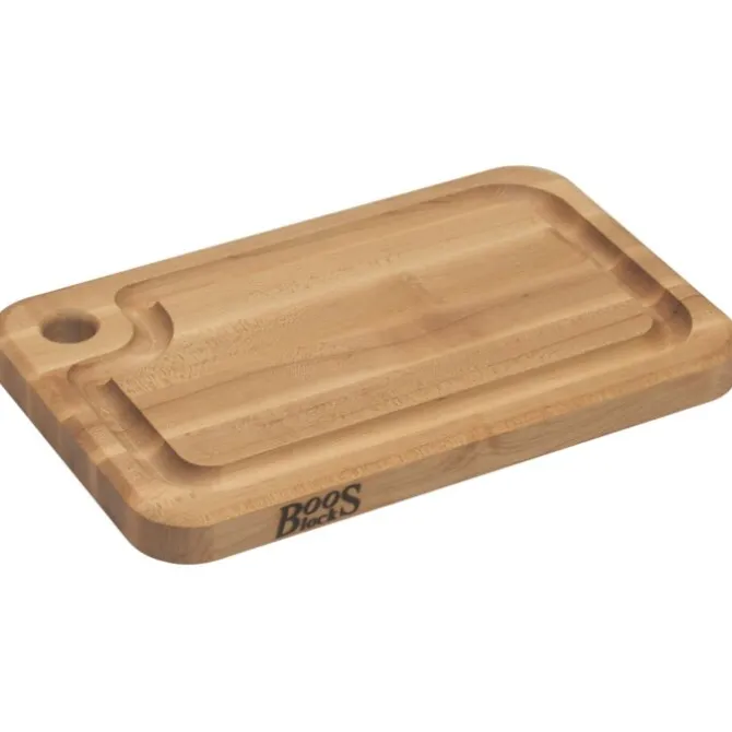 Boos Blocks Prestige snijplank met sapgeul 40,5 x 25 x 3,5 cm esdoornhout