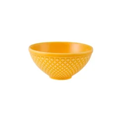 Bordallo Bicos kom ø 15 cm aardewerk geel