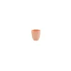Bordallo Flora beker 100 ml aardewerk roze