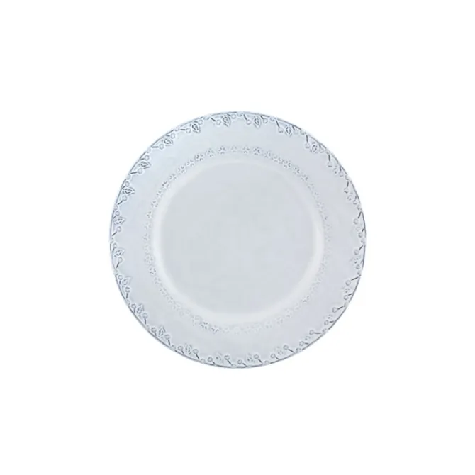 Bordallo Flora dinerbord ø 29 cm aardwerk wit
